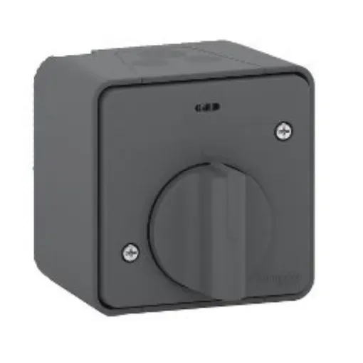 Schneider Electric Grey Timer Light Switch, 1 Gang, Mureva Styl - MUR35067 product image