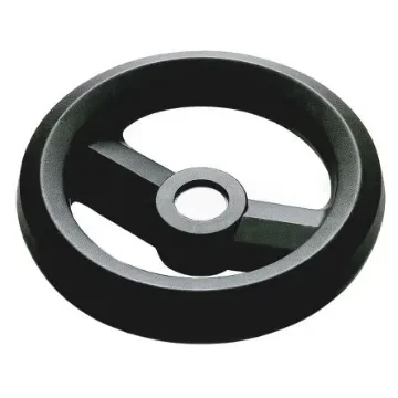 RS PRO Black Glass-Fibre Reinforced Technopolymer Hand Wheel, 160mm diameter - 1611978 product image