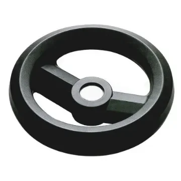 RS PRO Black Glass-Fibre Reinforced Technopolymer Hand Wheel, 160mm diameter - 1611980 product image