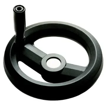 RS PRO Black Glass-Fibre Reinforced Technopolymer Hand Wheel, 100mm diameter - 1611988 product image