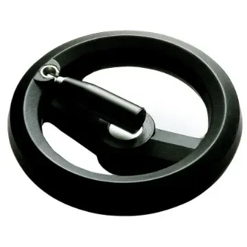 RS PRO Black Glass-Fibre Reinforced Technopolymer Hand Wheel, 100mm diameter - 1612004 product image