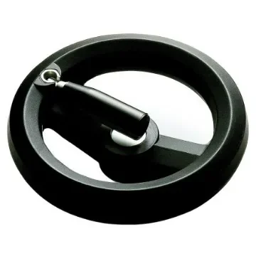 RS PRO Black Glass-Fibre Reinforced Technopolymer Hand Wheel, 200mm diameter - 1612016 product image