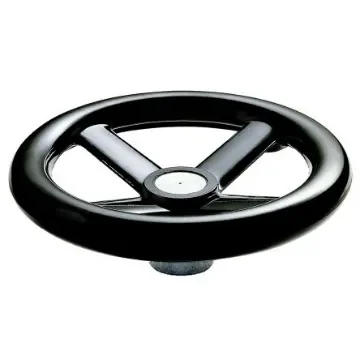 RS PRO Black Phenoplast, Vegetal Fibre Reinforced Hand Wheel, 100mm diameter - 1612018 product image