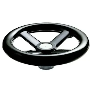 RS PRO Black Hand Wheel, 160mm diameter - 1612022 product image