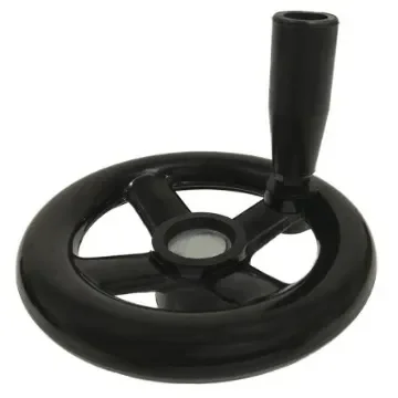 RS PRO Black Hand Wheel, 200mm diameter - 1612030 product image