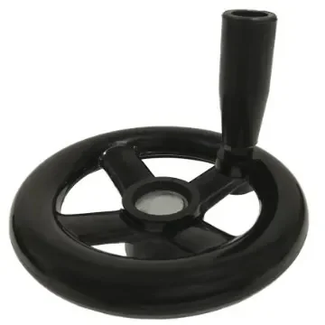RS PRO Black Hand Wheel, 300mm diameter - 1612032 product image