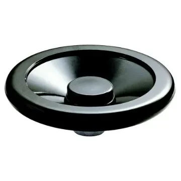 RS PRO Black Phenoplast Hand Wheel, 120mm diameter - 1612033 product image
