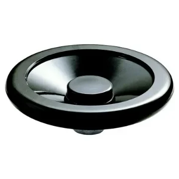 RS PRO Black Phenoplast Hand Wheel, 160mm diameter - 1612034 product image