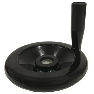 RS PRO Black Phenoplast Hand Wheel, 120mm diameter - 1612043 product image