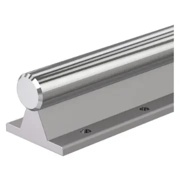 Bosch Rexroth 0.8m Long Aluminium, Steel Round Shaft, 12mm Shaft Diam. , Hardness 60HRC, h6 Tolerance - R101401200, 800 MM product image