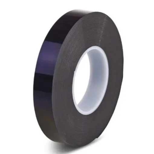Hi-Bond HPS 040B Black Foam Tape, 12.0mm x 33.0m, 0.40mm Thick - HPS 040B 12mmx33m product image