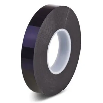 Hi-Bond HPS 040B Black Foam Tape, 19.0mm x 33.0m, 0.40mm Thick - HPS 040B 19mmx33m product image
