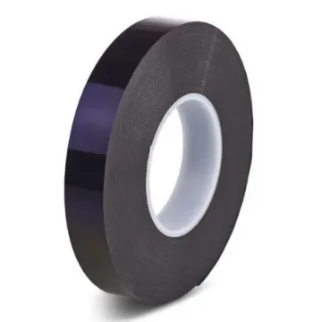Hi-Bond HPS 080B Black Foam Tape, 6.0mm x 33.0m, 0.80mm Thick - HPS 080B 6mmx33m product image