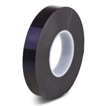 Hi-Bond HPS 080B Black Foam Tape, 9.0mm x 33.0m, 0.80mm Thick - HPS 080B 9mmx33m product image