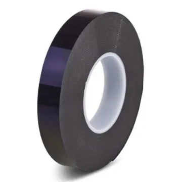 Hi-Bond HPS 120B Black Foam Tape, 12.0mm x 33.0m, 1.20mm Thick - HPS 120B 12mmx33m product image