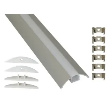PowerLED LED Strip Extrusion & Diffuser EXT for Cove Lighting, Shelve Lighting, Skirting Board Lighting, Under Cabinet - EXT8 product image