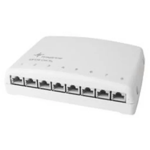 Telegartner MPD6 Cat6a Series Cat6a 8 Port RJ45 Mini Patch Panel White - J02021A0030 product image