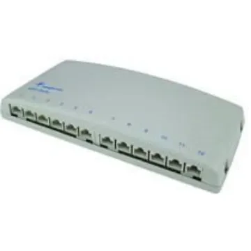 Telegartner MPD6 Cat6a Series Cat6a 12 Port RJ45 Mini Patch Panel White - J02022A0052 product image
