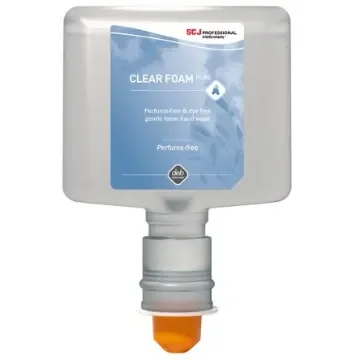 SCJ Professional Unscented Clear FOAM Foaming Hand Cleaner - 1.2L (TF) Cartridge - CLR12LTF product image