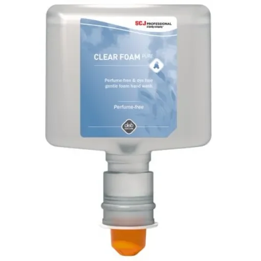 SCJ Professional Unscented Clear FOAM Foaming Hand Cleaner - 1.2L (TF) Cartridge - CLR12LTF product image
