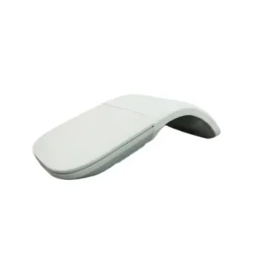 Ceratech MOU-CURVE-BTWH 2 Button Wireless Mouse White product image