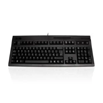 Ceratech KYB500-104MPS2BK Wired PS/2 Keyboard, QWERTY (UK), Black product image