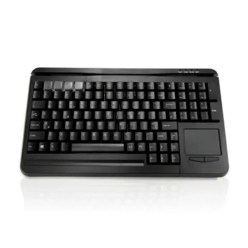 Ceratech KYB500-S109C Wired USB Compact Keyboard, QWERTY (UK), Black product image