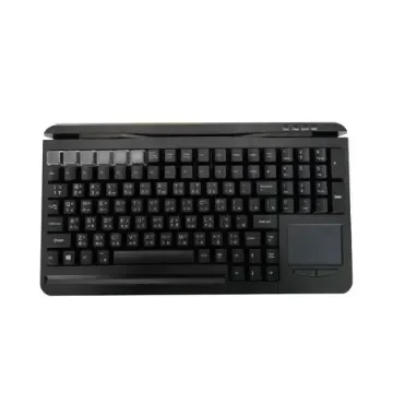 Ceratech KYB500-S109P-AR Wired PS/2 Keyboard, QWERTY, Black - KYB500-S109P-CH product image