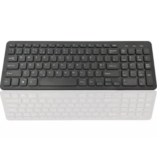 Ceratech KYB-BIO960-BTBK Wireless Bluetooth Compact Keyboard, QWERTY (UK), Black product image