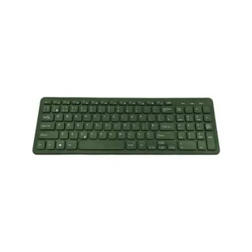 Ceratech KYB-BIO960-BTGR Wireless Bluetooth Compact Keyboard, QWERTY (UK), Grey product image