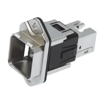 HARTING RJ45 Modular Plug, 1.75A, Female, Han PushPull (V14) Series, 8 Contacts - 09352250311 product image