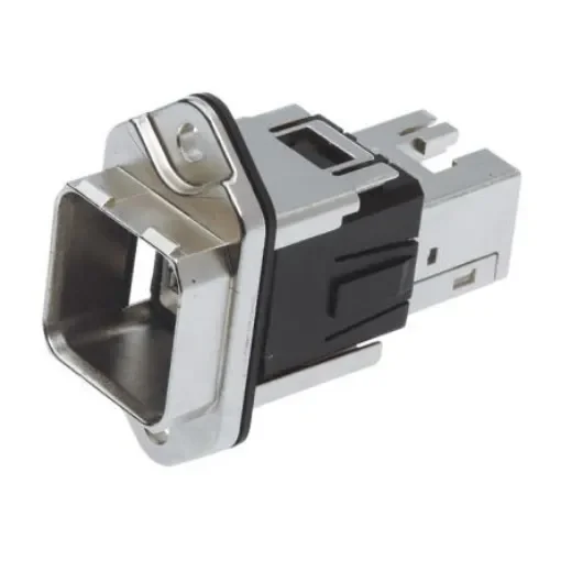 HARTING RJ45 Modular Plug, 1.75A, Female, Han PushPull (V14) Series, 8 Contacts - 09352250311 product image
