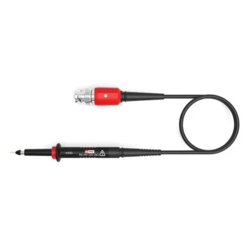RS PRO RS-HV 200 Oscilloscope Probe, Voltage Type, 300MHz, 100:1, BNC Connector - 162562 product image