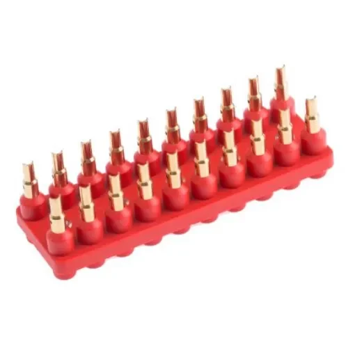 Staubli Straight PCB Socket, 20-Contact, 2-Row, 12mm Pitch, Solder Termination - 63.9358-22 product image