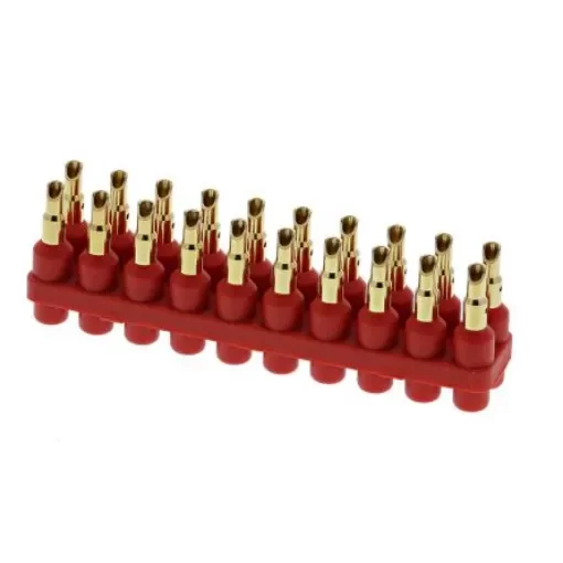Staubli Straight PCB Socket, 20-Contact, 2-Row, 6mm Pitch, Solder Termination - 63.9356-22 product image