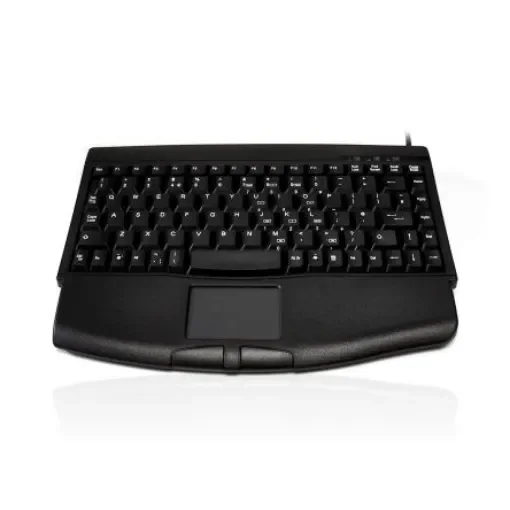 Ceratech KYBAC540-USBBLK Wired USB Compact Keyboard, QWERTY (French), Black product image