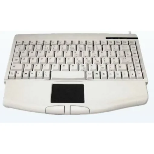 Ceratech KYBAC540-PS2BEI Wired PS/2 Compact Keyboard, QWERTY (French), Beige product image