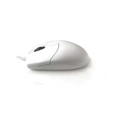 Ceratech MOU-MED-3331-UWH 3 Button Wired Mouse White product image