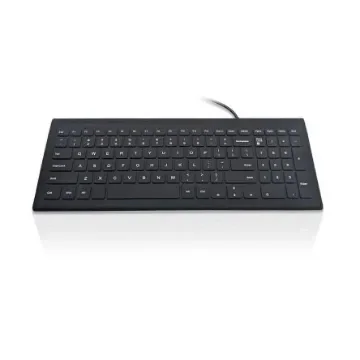 Ceratech KYB-MED-103-BKUS Wired USB Keyboard, QWERTY (US), Black product image