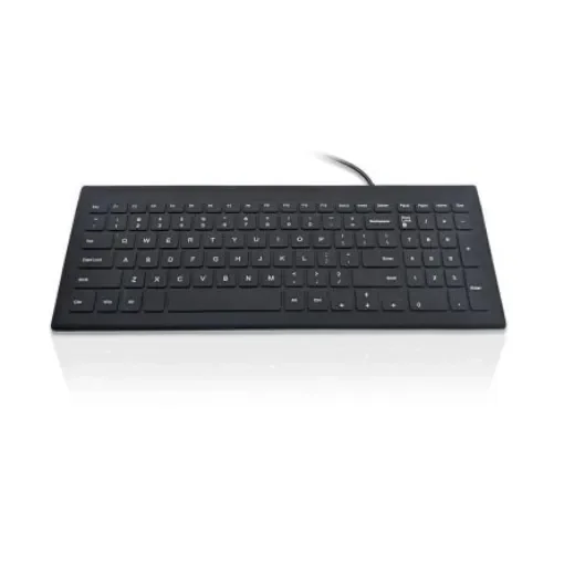 Ceratech KYB-MED-103-BKUS Wired USB Keyboard, QWERTY (US), Black product image
