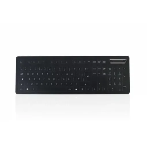 Ceratech KYB-MED104V2SCUB Wired USB Card Reader Keyboard, QWERTY (UK), Black product image