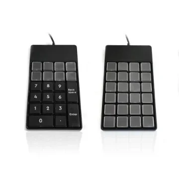 Ceratech KYB500-S24BUSBBK Wired USB Compact Keyboard, QWERTY (UK), Black product image