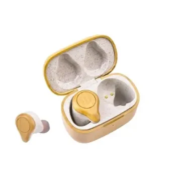 Ceratech HEA-6963-BTBAMBO Off White Wireless Bluetooth Earphones product image