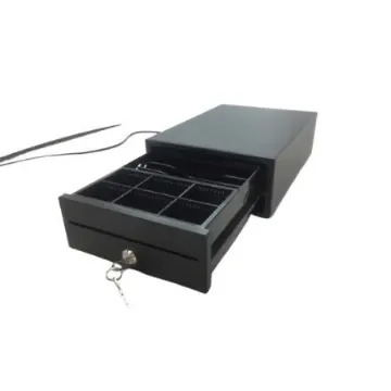 Black/White Cash Box, 98 mm x 208mm x 298 mm - AC-CD-MINI-B product image