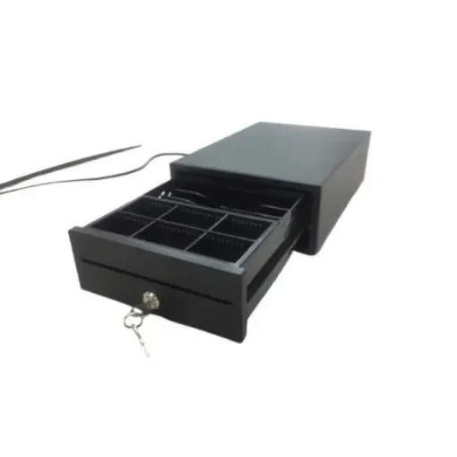 Black/White Cash Box, 98 mm x 208mm x 298 mm - AC-CD-MINI-B product image