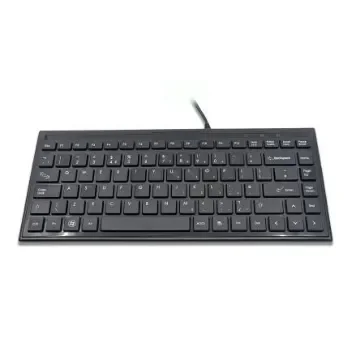 Ceratech KYBAC395-USBBLK Wired USB Compact Keyboard, QWERTY (UK), Black product image