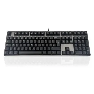 Ceratech KYB-DECK108NBB-R Wired USB Keyboard, QWERTY (UK), Black product image