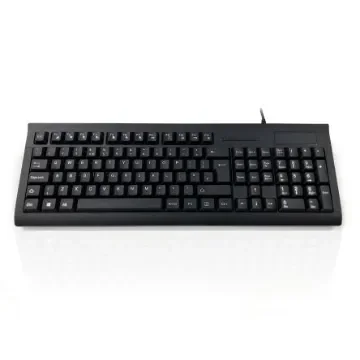 Ceratech KYB-AQUA-SC-UBK Wired USB Keyboard, QWERTY (UK), Black product image