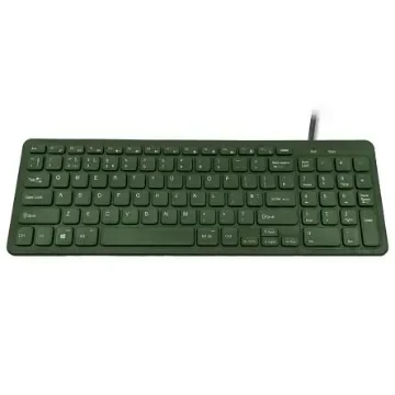 Ceratech KYB-BIO960-UBGR Wired USB Keyboard, QWERTY (UK), Grey product image
