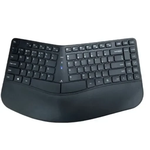 Ceratech KYB-CONTOUR-RFBTB-US Wireless RF Compact Keyboard, QWERTY (US), Black product image